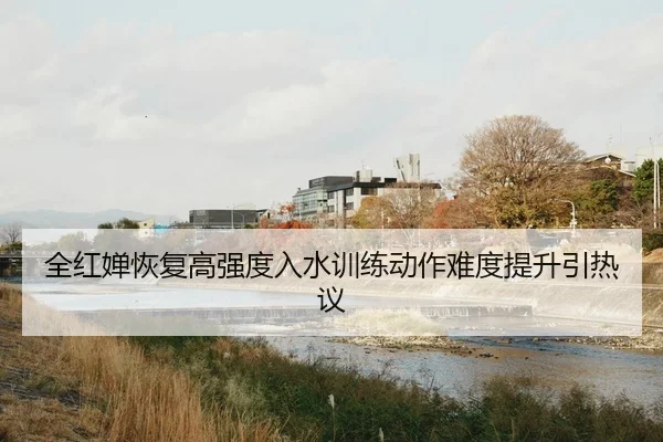 全红婵恢复高强度入水训练动作难度提升引热议